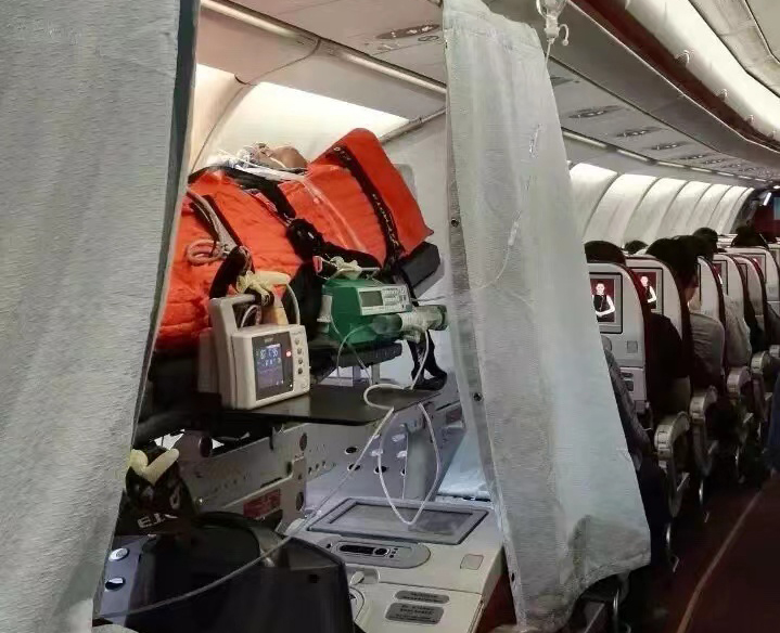 拉萨跨国医疗包机、航空担架